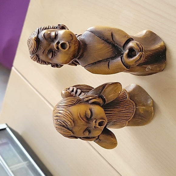 Vintage Legnoart Italy Cherub Child Angels - 2 - Picture 1 of 8